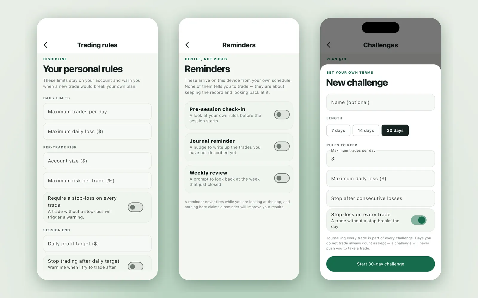 Tradebook — what we built